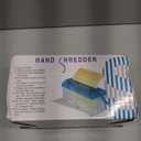 JIKIOU Standard A4 Paper Hand Shredder Portable Paper Shredder Manual Shredder Documents Paper Cutting Tool Home Office Desktop Stationery Blue