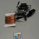 Moobibear LED String Lights, 99ft 300 LEDs Fairy Lights Plug in, Dimmable Outdoor Tree Lights, UL-Listed Warm White Copper String Lights Remote Control for Room Garden Party Christmas Festival Decor