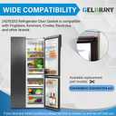 2025 Upgrade 242193212 Refrigerator Freezer Door Gasket Replacement Part,Compatible With Frigidaire/Electrolux,Freezer Door Gasket Seal Part Replaces 1465365,240370906,240390701