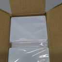 12 PCS Mini Acrylic Picture Frame 2.5x3.5'' Clear Acrylic Business Card Frames Double Sided Magnetic Photo Block Frames 20mm Thick Wallet Size Desktop Display Stand for Office Home Stamp