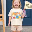 Bellkendda First Day of Preschool Shirt, Preschool Tee for Girls, 3-4T Size 110