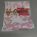 PRETTYGARDEN Women Summer Boho Maxi Dresses 2025 V Neck Puff Short Sleeve A-Line Flowy Tiered Floral Wedding Guest Dress (Pink, M)