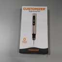 Resparked Customizer Engraving Pen (Formerly Culiau): Ultimate Cordless Portable Tool for Artists & DIYers - Engrave 50+ Surfaces - Beginner Friendly - Rechargeable - Free 30 Bits & Mastery Guide 2 Parts Missing