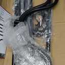 Christmas Stocking Holder Stand, Stocking Hanger Floor Metal Rack with 7 Hooks for Christmas Holiday Decor Versatile Stocking Ornament Hanger Display Home Floor Living Room(Stockings Not Included) (Black)