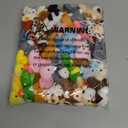 32 Piece Mini Plush Animal Toy Set, Cute Small Animals Plush Keychain Decoration for Themed Parties, Kindergarten Gift, Teacher Student Award, Goody Bags Filler for Boys Girls Child Kid Laxdacee