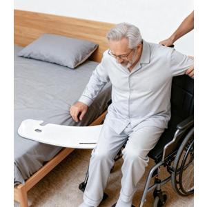 VOCIC Slide Transfer Board, Slide Assist Device for Transferring or Seniors from Wheelchair to Bed, Slide Board with Handle, Weight Capacity 440 lbs, AY07