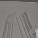 Piteno 16-Pack Reusable Glass Straws Set, Clear Glass Drinking Straws, 8.5''x10MM, Set of 6 Straight and 5 Bent with 4 Cleaning Brushes, Perfect for Smoothies, Milkshakes, Juice, Tea