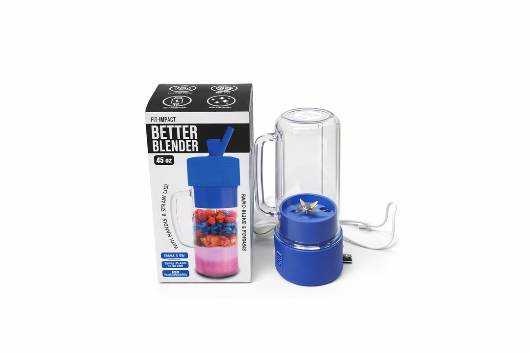 Hy-Impact Better Blender 16 oz Cordless USB Rechargeable Turbo Power