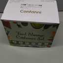 40 Piece Food Storage Containers with Lids(20 Containers & 20 Lids), BPA-Free Plastic Food Containers for Kitchen Storage and Organization, Leak Proof Meal Prep Container, Includes Labels & Pen