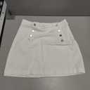 Belle Poque Jean Skirts for Women Denim Mini Skirt, Size Medium