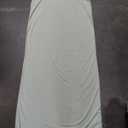 Matte Sage Green Spandex Fitted Wedding Arch Covers for Round Top Chiara Backdrop Stands, Green, 6'