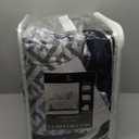 Lush Decor Lillian Block Print Reversible Quilt 6 Piece Set King/Cal King Blue & Sage - Floral Bedding Set with Pillows - Block Print Quilt - Vintage Decor (King/Cal King)