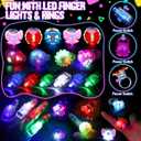 4 x 73PCS Glow in the Dark Party Supplies for Kids Adults, Light Up Party Favors with Glow Glasses, Spinner Bracelets, Slingshot, Bulk Glow Party Favors for Kids Halloween, Neon Party Supplies Accessories
