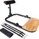 Hip Thrust Machine Bench for High Resistance Glute Workout Equipment,Glute Machine Home Gym Comes with 50, 100, and 150 Lbs of Resistance