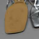 DREAM PAIRS Women's kitten Low Strappy Lace Up Heels Open Square Toe Thong Ankle Strap Heels Sexy Fashion Comfort Dress Shoes Party Sylvestra Pumps Heeled Sandals (6.5)