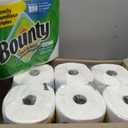 Bounty Quick-Size Paper Towels, White, 8 Family Triple Rolls = 27 Regular Rolls