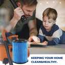 ATXKXE VF5000 Replacement Filter for ridgd 5-20 Gallon Wet Dry Vacuums WD1450 WD0970 WD1270 WD09700 WD06700 WD1680 WD1851 RV2400A, 2 Pack