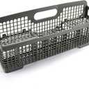WP8562043 8531233 Universal Dishwasher Silverware Basket Replacement for Whirlpool Kitchenaid Dishwasher Utensil Basket - Replaces Kitchenaid Dishwasher Basket W10190415 8531288 8562043 by Techecook