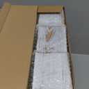 Dandat 12 Sets Wooden Cube Planter Boxes for Centerpiece 4 Inch Flower White Wood Rustic Square Vase with Removable Plastic Liner Floral Foam Block for Garden Wedding Home Arrangement Decor