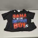 Nana Of The Birthday Boy Costume Spider Web Birthday Party T-Shirt, Large