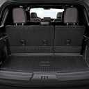 Cargo Mat for 2018-2024 Ford Expedition/Lincoln Navigator 7/8 Seats, Full Coverage All Weather Trunk Cargo Liner with 3rd Row Backrest Protectors (Not fit Max or L Model)