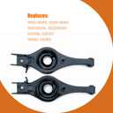Rear Lower Control Arm Set Compatible with Hyundai Tucson 4WD 2010 2012 2013 2014 2015, Kia Sportage 4WD 2011-2016, Left & Right Kit with Bushing (2PCS)