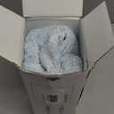 Neelvin Light Blue Chenille Decorative Throw Pillow Covers 20x20 inch Set of 2 Pillowcase Cushion Case for Bed Sofa Couch