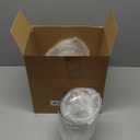 Nuogo 6 Pcs Plastic Candy and Cookie Jar with Lids Decorative Apothecary Jars Candy Buffet Containers Clear Airtight Food Storage Canister Home Decoration(30/42/64/80/90 oz,Classic, Stylish)