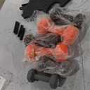 SQUATZ Dumbbell Weights Set with Stand (Tricolor)