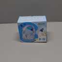 iClever BTH12 Kids Bluetooth Headphones,Colorful LED Lights,74/85dBA Safe Volume,85H Playtime,Bluetooth 5.2,Over Ear Wireless Headphone Built-in Mic for iPad/Tablet/Airplane, Deep Black