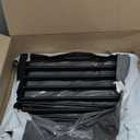 Dog Gate, SHYUJAJIE Adjustable Extra Wide Short Dog Gate,Small Pet Gate with 4 Extension Kits, Pressure Mounted for Doorways & Stairs (Black, 18-48" W*18" H)