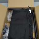 LINZINAR 3-Bag Laundry Basket, Black Laundry Hamper, 35.6 Gal(135 L) Laundry Sorter Cart Laundry Room Organization with Heavy Duty Rolling Lockable Wheels and Removable Bags