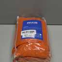 MIULEE 2 Panels Burnt Orange Semi Sheer Window Curtains Elegant Grommet Top Window Voile Drapes/Treatment Linen Textured Panels for Bedroom Living Room Fall Decor (54X72 Inches)