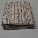 3x6 Washable Hallway Runner Rug - Moroccan Non-Slip Long Runners for Entryway Soft Modern Geometric Low-Pile Rugs for Kitchen Waterproof Neutral Carpet for Bedroom Bathroom Laundry 3x6 Beige