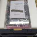 Vinyl Record Player with Two External Speakers Belt-Drive Turntables for Vinyls Records Dual Stereo Speakers LP Players 3 Speed Full Size Wireless AUX-in Headphone Auto Stop Pink