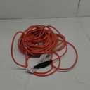Otimo 100 Ft 16/3 SJTW Orange, Outdoor Extension Cord - 3 Prong Ground Plug, 10A 1250W, Water & Weather Resistant, Flame Retardant