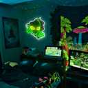 Alien Neon Sign,Dimmable Green Alien Led Neon Lights for Wall Decor Game Room Home Bar Party Bedroom Man Cave Decor,USB Powered Alien Light up Sign Gifts for Kids Teen Boy Room Decor
