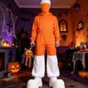 3 Pieces Full Face Mask, Stretchy Faceless Cloth Masks, Statue Inflatable Costume Accessory for Adult Men Women