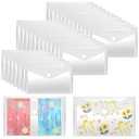 Vmiapxo 40 Pack Stamp and Die Storage Pockets (3" x 5")