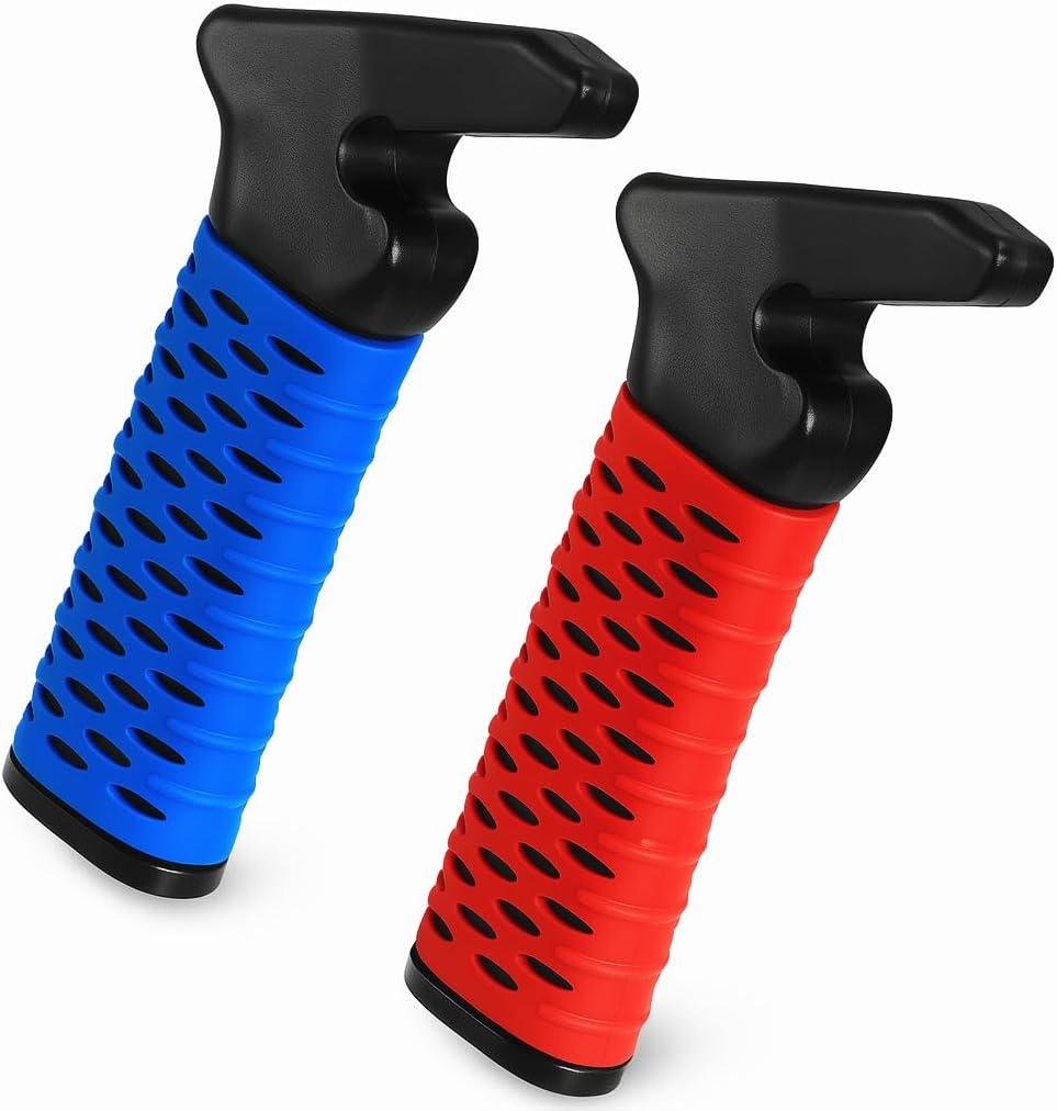 Car Door Handle for Elderly, Car Handle Assist Support Handle, Portable Mobility Aids for Getting Out of Car, Auto Grab Cane for Seniors and Handicapped, 2 Pack (Multicolor)