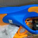 Wiggle Car - Ride on Toy for Ages 3 and Up - Toddler Ride on Toys with no Batteries, Gears, or Pedals Just Twist, Wiggle, and Go by Lil Rider (Blue and Orange), Large