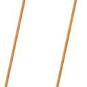 Bamboo Knitting Needle Straight Single Pointed 10-Inch Long Knitting Needles, Wooden Sweater Thick Knitting Needles for Beginners, Sock,Scarf,Handmade DIY Knitting & Crochet Supplies,US Size 8 (5mm)