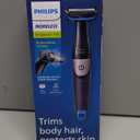 Philips Norelco Bodygroom Series 1100, BG1026/60, Showerproof Body Hair Trimmer and Groomer for Men