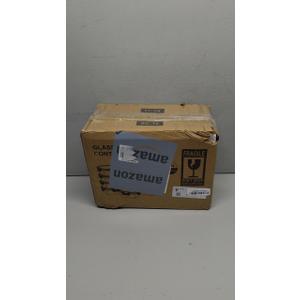 GULFLIN 24-Piece Small Glass Food Storage Containers with Lids Airtight, 1.5 Cup Meal Prep Containers Set, Microwave&Dishwasher Safe, Leak-Proof, BPA-Free, Grey