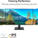 ASUS 24 (23.8-inch viewable) 1080P VA249HG Eye Care Monitor IPS, Full HD, 99% sRGB, Frameless, 120Hz, Adaptive-Sync, 1ms, HDMI, VGA, Low Blue Light, Flicker Free, Wall Mountable