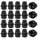 24pcs 15646250 611607 Lug Nuts Plastic Cover Wheel Center Cap for Cadillac Escalade, for Chevrolet Avalanche 1500 for C1500 C2500 C3500 Tahoe, for GMC K1500 K2500 K3500 for Savana 1500 2500 3500 Yukon