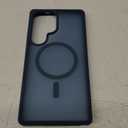 Temdan for Samsung Galaxy S25 Ultra Case,Slim Silky-Soft Touch Translucent Matte Sleeve Case, Blue