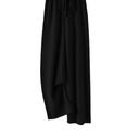 BTFBM Womens Wide Leg Sweatpants Casual Loose Solid Black Pants Comfy Lounge Joggers Baggy Sweatpants Pockets  Female M