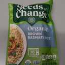 SEEDS OF CHANGE Certified Organic Brown Basmati Rice, Organic Food, 8.5 OZ Pouch (Pack of 6) BBD: 07-27