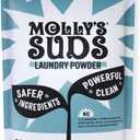 Molly's Suds Original Laundry Detergent Powder | Clean Laundry Detergent Powder for Sensitive Skin | Simple, Effective Ingredients, Stain Fighting | 120 Loads (Unscented)